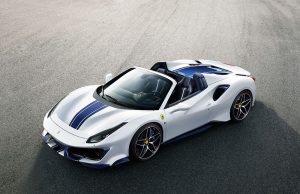 Peluncuran Perdana Dunia Ferrari 488 Pista Spider di Pebble Beach