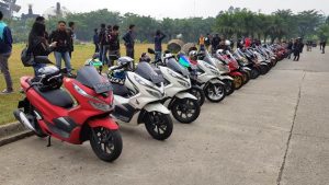 Pererat Tali Silaturahmi, All New PCX Club Gelar Sunmori Ke Bogor