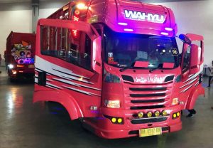 Belasan Truk Isuzu ELF Ramaikan Jogjakarta Truck Festival 2018