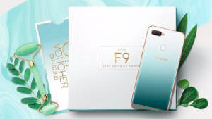 Tahun Baru Tampil Beda dengan Hp OPPO F9 Berwarna Batu Giok