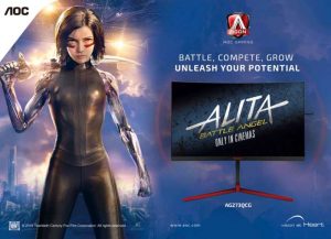 AOC Rangkul Twentieth Century Fox Dukung Film ‘Alita: Battle Angel’