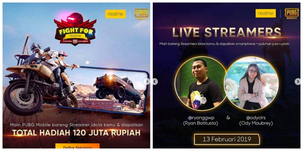 Kompetisi PUBG ''Fight for Realme'' Berhadiah Total 120