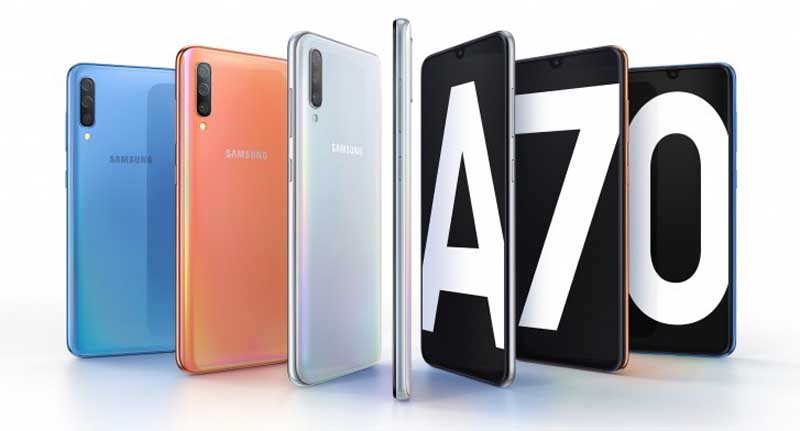 Samsung Galaxy A70, HP Baterai Besar dengan Kamera Selfie 