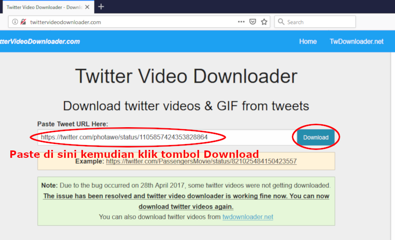 Cara Mengunduh Video dan GIF dari Twitter