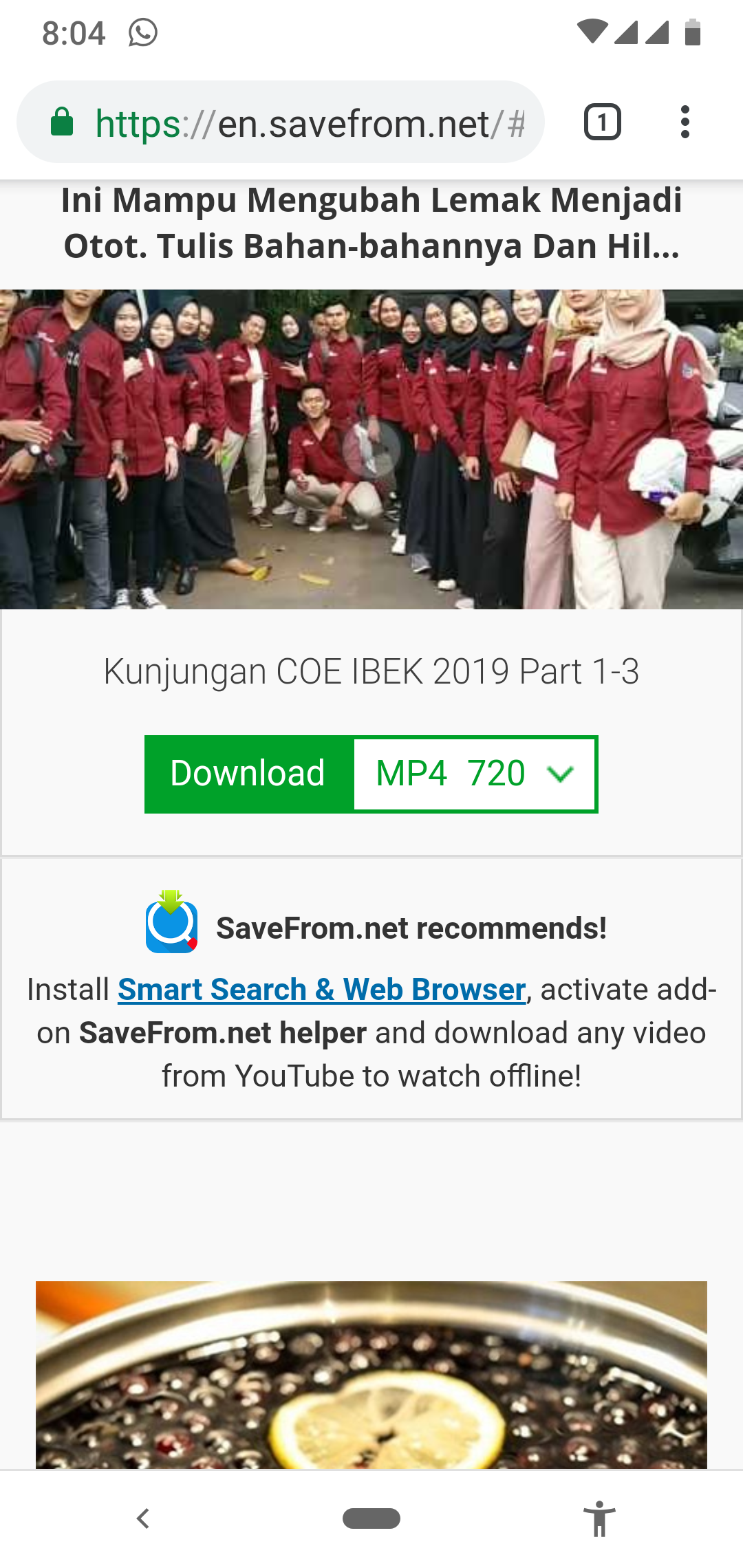 cara nak download video dari youtube guna android