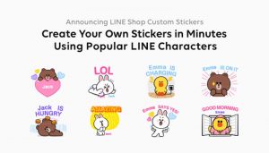 Pakai LINE Custom Stickers Bisa Sisipkan Nama di Stiker