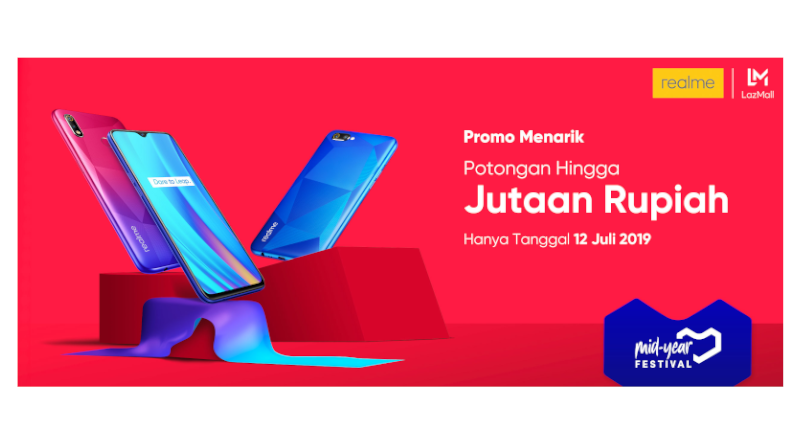 Realme Hadirkan Sejumlah Promo di Lazada  REVIEW1ST.COM