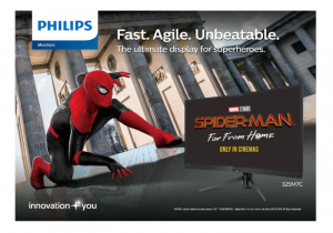 Kerjasama Philips Monitors dengan Spider-Manâ„¢: Far From Home