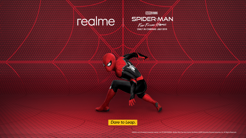 Realme dan Spider-man Berkolaborasi
