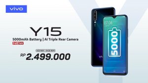 Harga vivo Y15 dan Spek: Baterai Besar dan Triple Camera