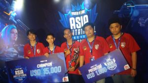 Tim Indonesia Juarai Free Fire Asia Invitational 2019