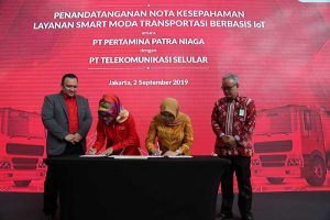 Telkomsel dan Pertamina Patra Niaga Jalin Kerja Sama