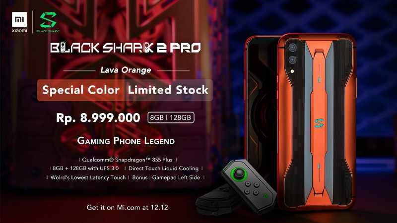 Hp gaming black shark 2 pro