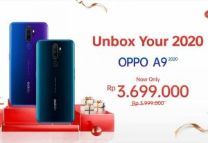 OPPO A9 2020 Kini Dapat Cashback 300 Ribu Rupiah