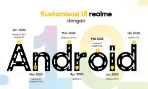 realme Umumkan Update Android 10 dan ColorOS 7 Custom