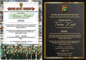 Langkah Nyata OPPO Mencegah Covid-19 Diapresasi Pemerintah