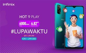 Infinix Hot 9 Play, HP Baterai 6000mAh Harga Sejutaan
