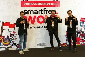 Smartfren WOW Concert 2020, Gelar Konser Virtual 3 Negara