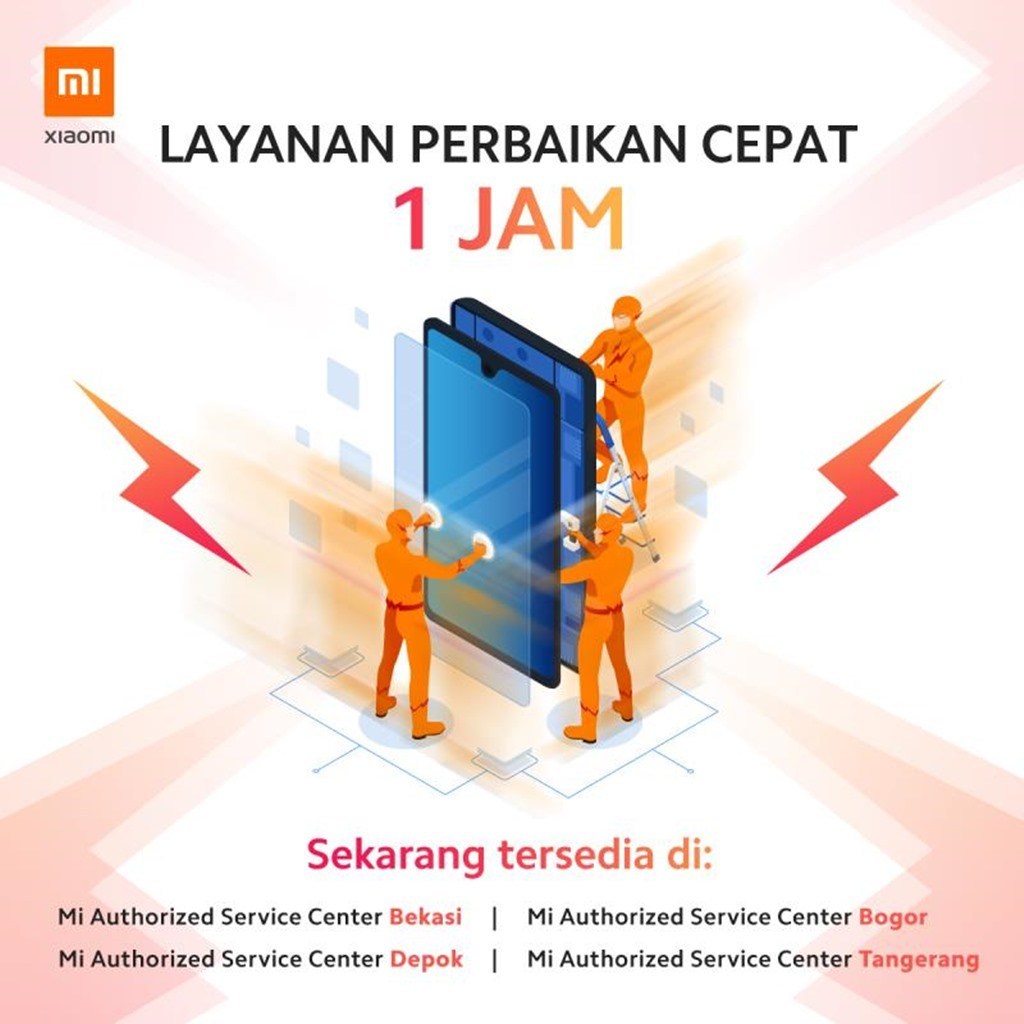 layanan perbaikan xiaomi