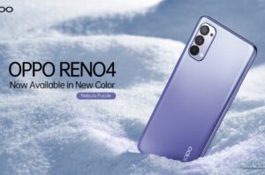 Ini OPPO Reno4 Baru Warna Nebula Purple, Cantik Nggak?