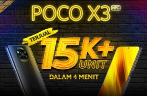 15 Ribu Unit POCO X3 NFC Terjual Habis Dalam 4 Menit