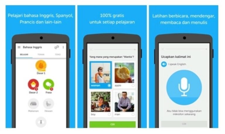 Aplikasi Belajar Bahasa Inggris Gratis Terbaik Di HP (Offline & Online ...