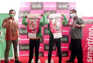 Smartfren & Grab Tingkatkan Keamanan Berkendara di Semarang