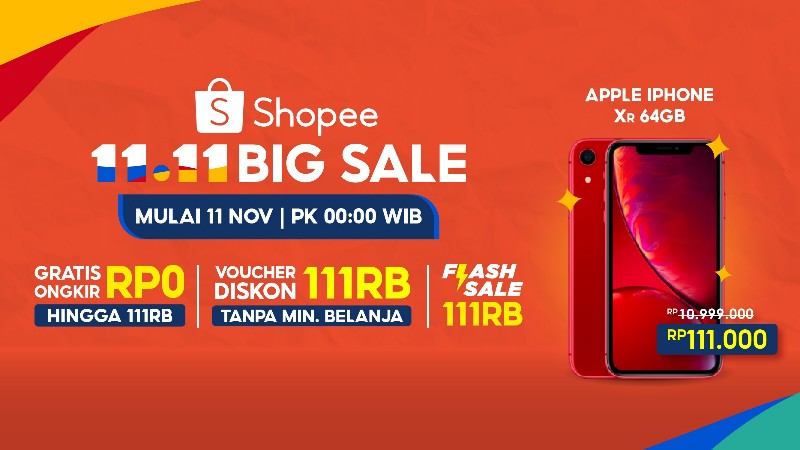 Shopee Hadirkan 11 Promo Puncak Di Shopee 11.11 Big Sale