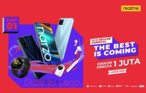 The Best is Coming Jadi Tema 12.12 realme Carnival,  Banyak Kejutan!