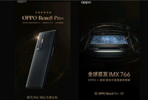 OPPO Reno5 Pro+ Kantongi Sensor 50MP Kamera Sony IMX766