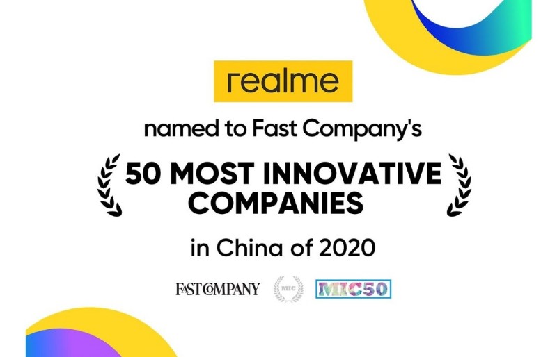 realme Jadi 50 Most Innovative Companies 2020 di Cina