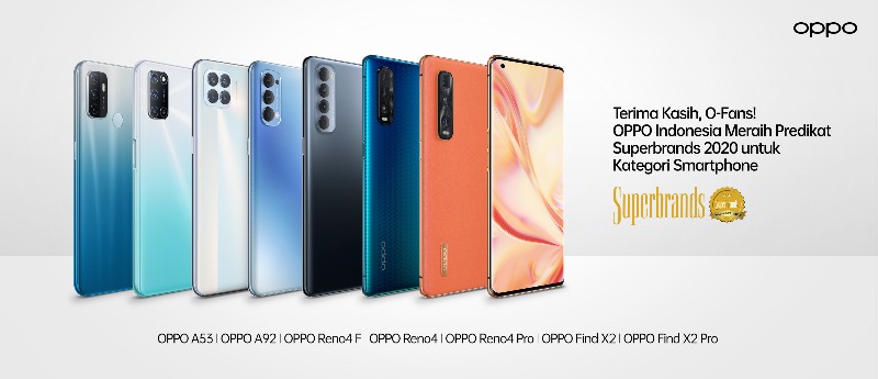 oppo penghargaan