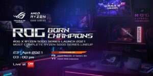 Terbaru! Laptop ROG ditenagai AMD Ryzen 5000 diluncurkan dalam ROG Born Champions