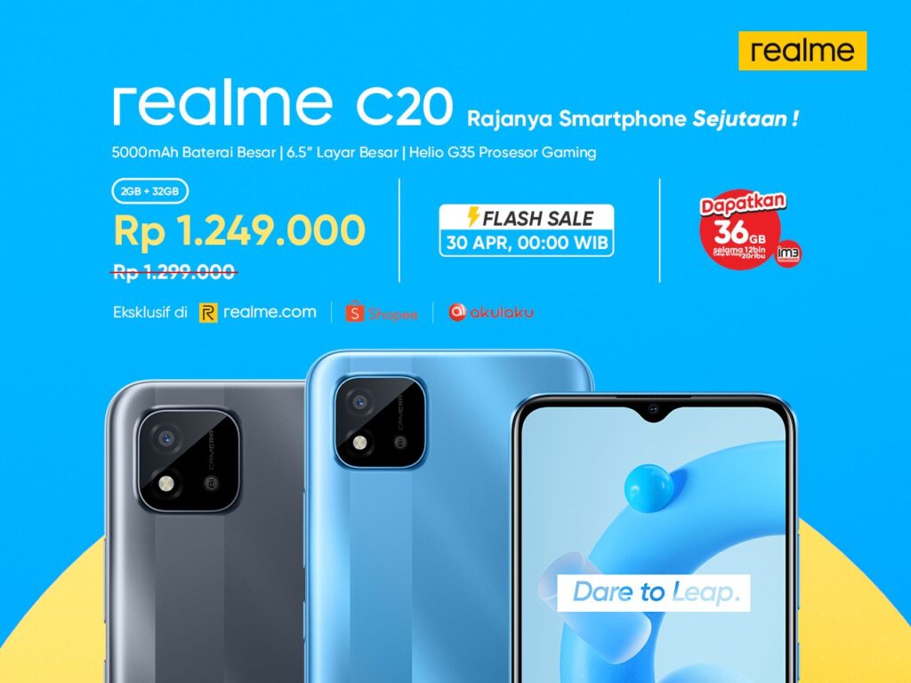 realme C20 