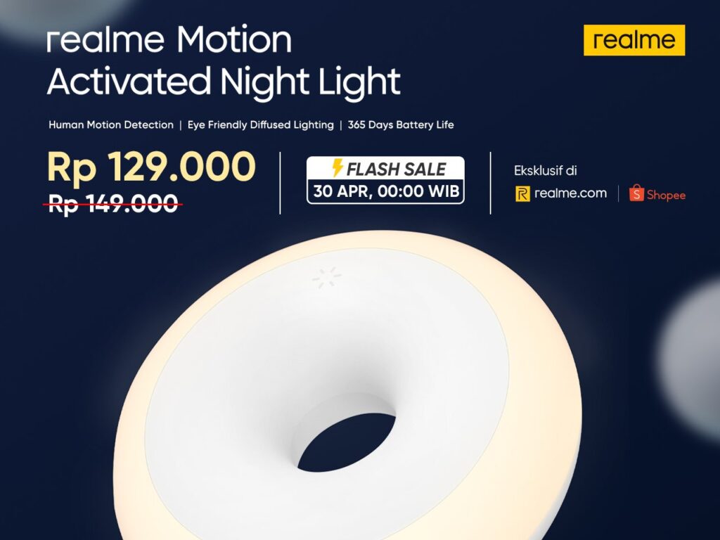 Night motion activated. Realme Motion activated Night Light.