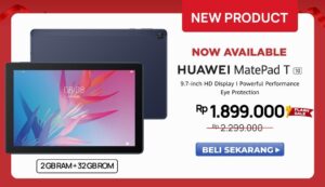 Tetap Produktif dari Rumah dengan HUAWEI MatePad T10