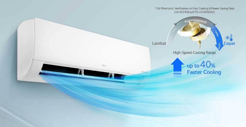 AC LG DUAL COOL