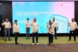 RUPS Tahunan 2021 PT XL Axiata Tbk. XL Axiata Bagikan Dividen Rp 339,4 Miliar