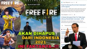 Fakta Free Fire (FF) akan Dihapus dari Indonesia Mei 2021?