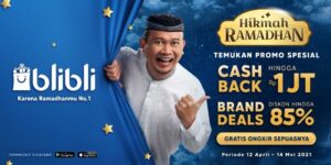 Blibli Hadirkan Pengiriman 2 Jam & Festival Belanja Selama Ramadhan 2021
