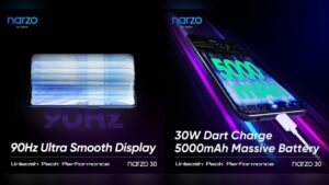 Siap Meluncur! Realme Narzo 30 dengan Baterai 5.000mAh & Pengisian Cepat 30W