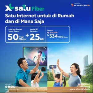 XL Axiata Kenalkan â€œXL SATU Fiberâ€ Layanan Konvergensi Pertama di Indonesia
