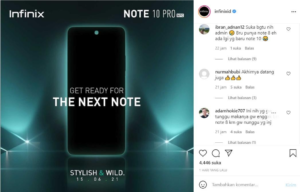 Infinix Tunda Penjualan Note10 Pro NFC, Alasannya Apa?