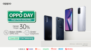 OPPO Gelar Program Diskon Khusus OPPO Day