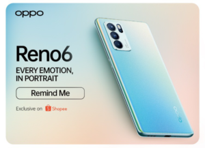 OPPO Reno6 Akan Dijual Eksklusif di Shopee