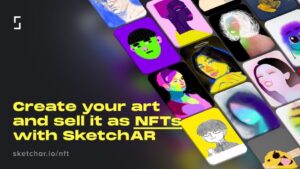 SketchAR: Aplikasi Lelang Karya Kreatif Sebagai NFT