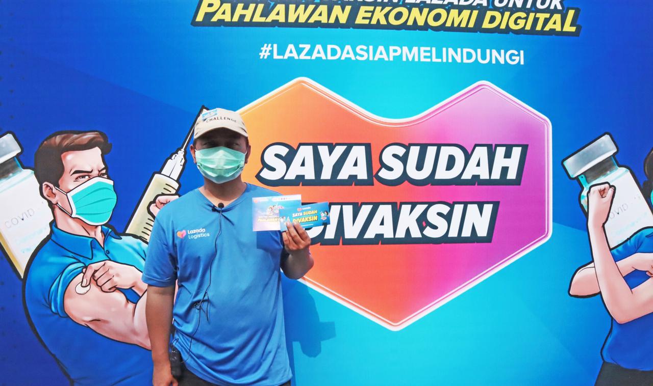 Lazada Vaksinasi Puluhan Ribu #PahlawanEkonomiDigital 