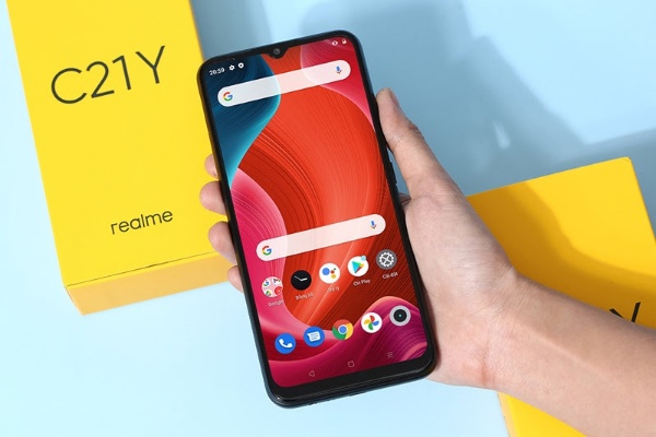 review realme c21y