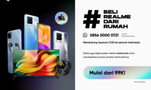 PPKM, realme Permudah Konsumen Belanja Dari Rumah