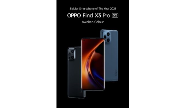 OPPO Find X3 Pro 5G Raih Smartphone of The Year (Selular Award 2021)